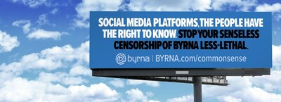 Byrna Urges Mark Zuckerberg to Reconsider Ad Classification