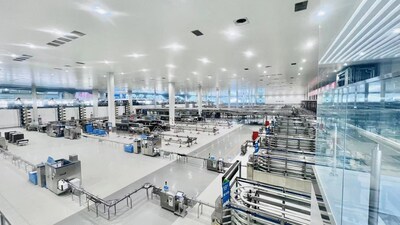 The cutting-edge Yili Global Dairy Intelligent Manufacturing Benchmark Base in Hohhot is said to lead the industry. [Photo provided to chinadaily.com.cn]