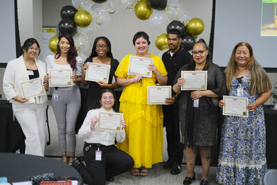 Inland Empire Health Plan celebrated the first graduating class of its Community Health Worker Residency Program on July 27. Students began their studies earlier this year to reduce barriers to health care services in marginalized and underserved communities. Nine CHWs were part of the inaugural group.