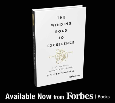 G.T. "Toby" Stansell Releases The Winding Road to Excellence with Forbes Books