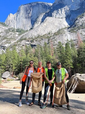 Rush Creek Lodge & Spa guests participating in Yosemite Facelift.