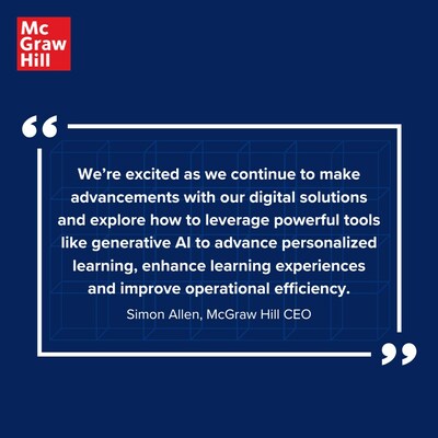 McGraw Hill reported Q1 fiscal 2024 financial results with $473 million in billings and $249 million in digital billings