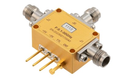 Pasternack's new ultra-broadband PIN diode switches comprise 10 different models.