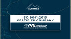 SummitET Earns ISO 9001 Certification