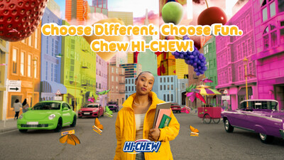 HI-CHEW® Unwraps a World of Flavor with the Release of its New Digital Commercial