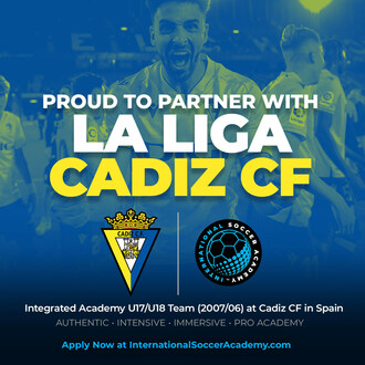 “The partnership brings American and Canadian players to Cádiz CF, blending the competitive spirit of North American sports with the top quality of our La Liga Spanish football team,” says Javier Muinos, Cádiz CF Sports Director.