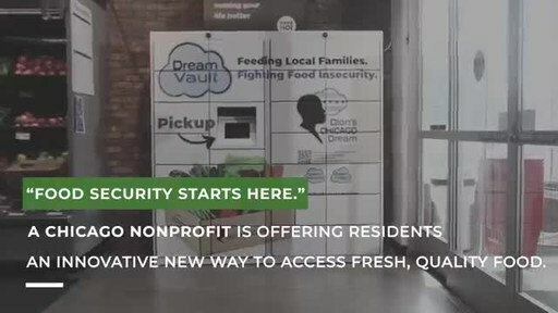 Dion's Chicago Dream launches "The Dream Vault," a revolutionary locker-based solution to food-insecurity
