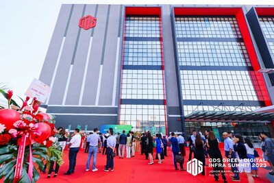 GDS Nusajaya Tech Park Data Center Campus is officially launched. The campus incorporates advanced green designs and is powered by GDS' most innovative Smart DC solution. GDS Nusajaya Tech Park Data Center Campus is officially launched. The campus incorporates advanced green designs and is powered by GDS' most innovative Smart DC solution.
