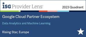 Ancoris named Rising Star for Data Analytics and Machine Learning in ISG Provider Lens™ Google Cloud Partner Ecosystem for second consecutive year