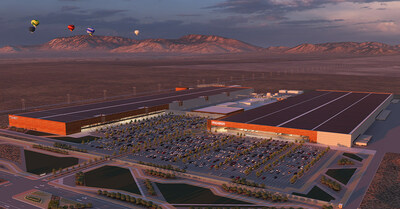 Maxeon's new manufacturing site in New Mexico.