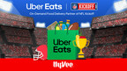 Uber Offers Exclusive NFL Experience to Launch Hy-Vee for On-Demand Grocery Delivery