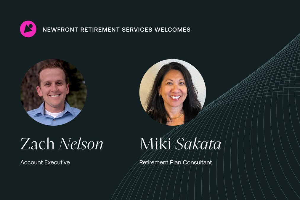 Newfront Expands Esteemed Retirement Services Team with High Profile Hires - Vimarsana News