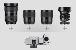 The Silver Anodized Leica SL2. Now Available with Two New SL Prime Lens Bundle Kit Variants