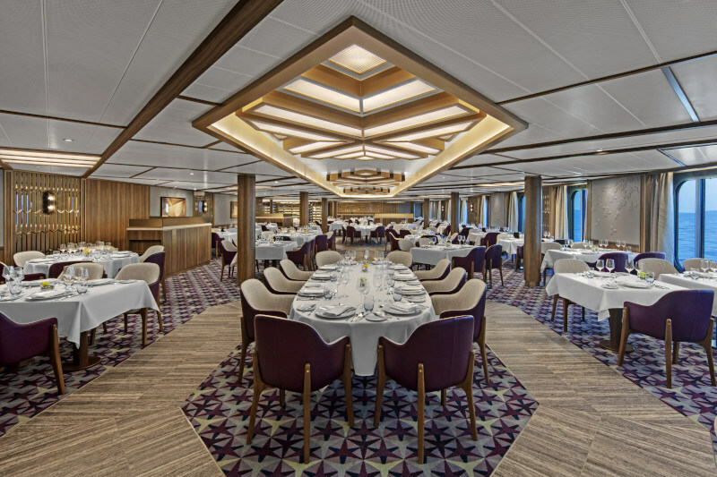 Seabourn Unveils Dining Experiences On Expedition Ship Seabourn Pursuit  (Image at LateCruiseNews.com - August 2023)