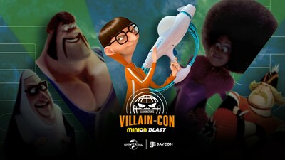 Villain-con Minion Blaster Ride Jaycon x Universal Collaboration Graphic