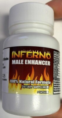 Inferno Male Enhancer (CNW Group/Health Canada)
