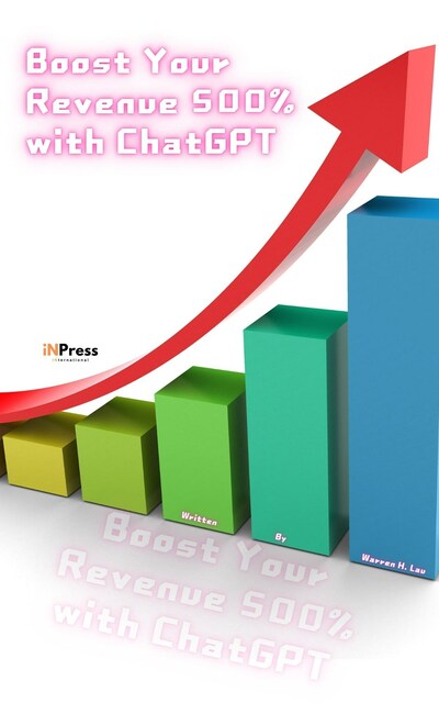 "Boost Your Revenue 500% with ChatGPT" Book Cover