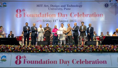 MIT-ADT University's 8th Foundation Day Celebrates Research and Progress for Tomorrow's India