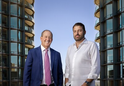 Michael Rosenfeld (left) of Next Century Partners and Woodridge Capital Partners, and David Reuben, Jr. (right) representing Reuben Brothers. - Image by William Edwards