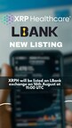 XRP Healthcare (XRPH) Will Be Listed On Global Crypto Exchange LBank August 16th 11:00 UTC 2023