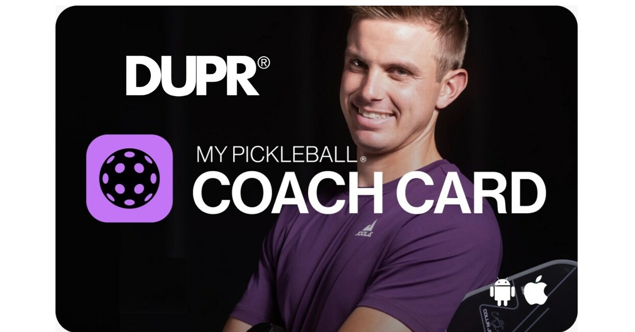 MyJourney and DUPR Partner on My Pickleball Coach App With The DUPR