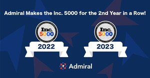 For the 2nd Year in a Row, Admiral Makes the Inc. 5000 List