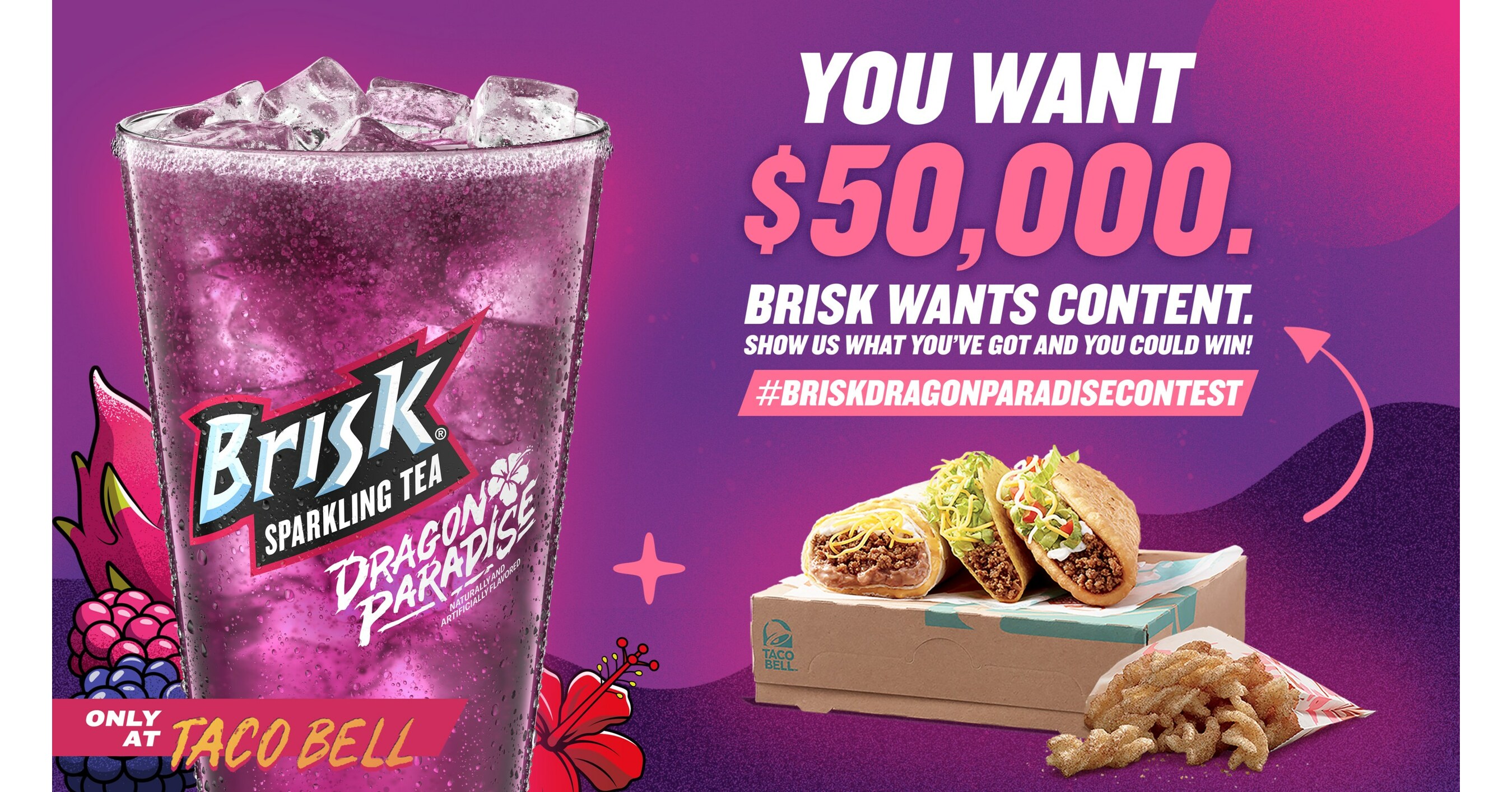 Brisk® Announces Dragon Paradise™ Sparkling Iced Tea TikTok