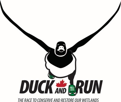 Duck and Run logo. (CNW Group/DUCKS UNLIMITED CANADA)