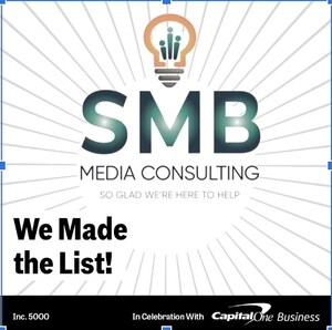SMB Media Consulting Earns a Spot on the 2023 Inc. 5000's Fastest-Growing Private Companies List