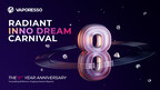 VAPORESSO célèbre son 8e anniversaire avec le Radiant Inno Dream Carnival