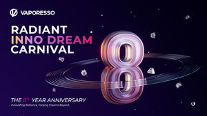 VAPORESSO Celebrates 8th Anniversary with Radiant Inno Dream Carnival