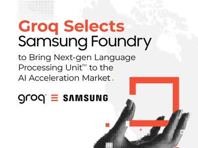 Groq, an AI solutions innovator, announced it has contracted Samsung as its next-gen silicon partner, solidifying the startup's product roadmap with a US-based foundry services provider.