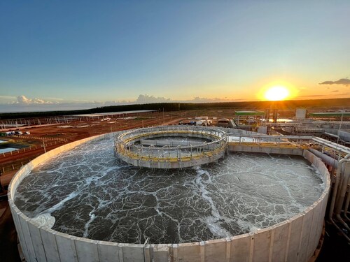 Confirmed by experts: PENETRON ADMIX was specified by the project architect for all concrete water storage tanks and the paper mill’s wastewater treatment plant tanks.