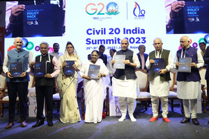 4,5 millions : Civil 20 India a joint le plus grand nombre de personnes de l'histoire du C20