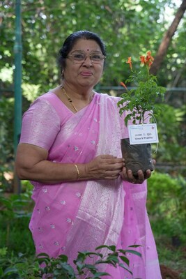 Ms.Uma V Prabhu, Resident, Malleshwaram. (PRNewsfoto/Manipal Hospitals)