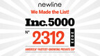 Newline Interactive Ranks No. 2,312 on the 2023 Inc. 5000 List