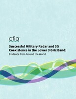 U.S. Military Systems Coexist with Full-Power 5G in Lower 3 GHz Band in Over 30 Countries