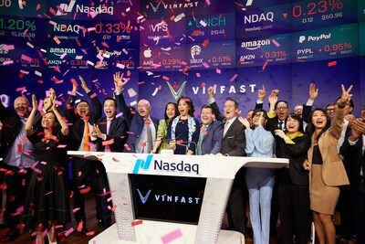 VinFast Debuts on NASDAQ