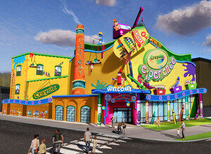 Newest Crayola® Family Attraction Slated for Popular Vacation Destination in Tennessee