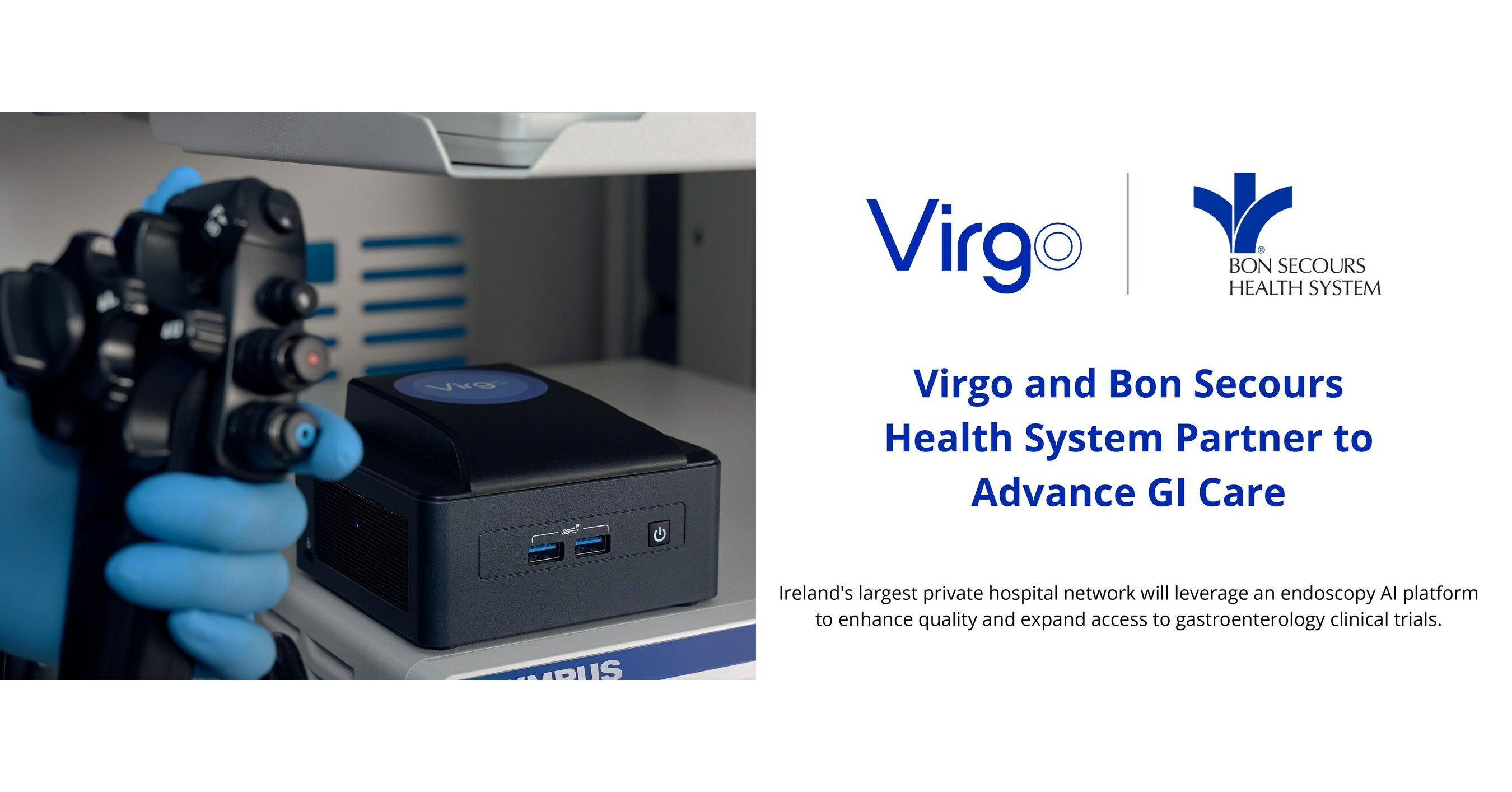 Virgo and Bon Secours Health System Partner to Advance GI Care