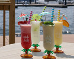 A few of Drift Bar's delicious selection of cocktails inspired by the coastal resort life of Cannes and Capri