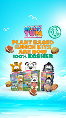 Mighty Yum™ Receives Kosher Certification from the Orthodox Union (OU)