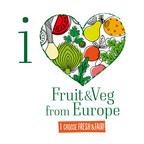 "I Love Fruit &amp; Veg from Europe": healthy eating and passion with a vegetarian Valentine's Day