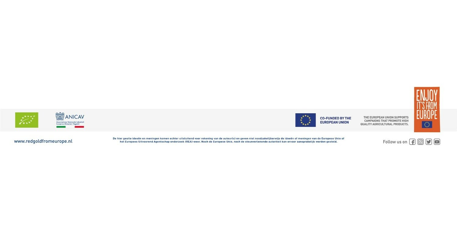 Vier deze feestdagen met biologische conserventomaten uit Europa.