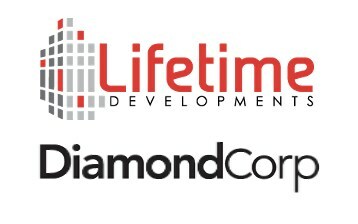 Lifetime and DIamondCorp logos (CNW Group/Lifetime Developments)