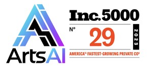 ArtsAI is Inc's Fastest Growing Ad Technology Company Two Years In A Row