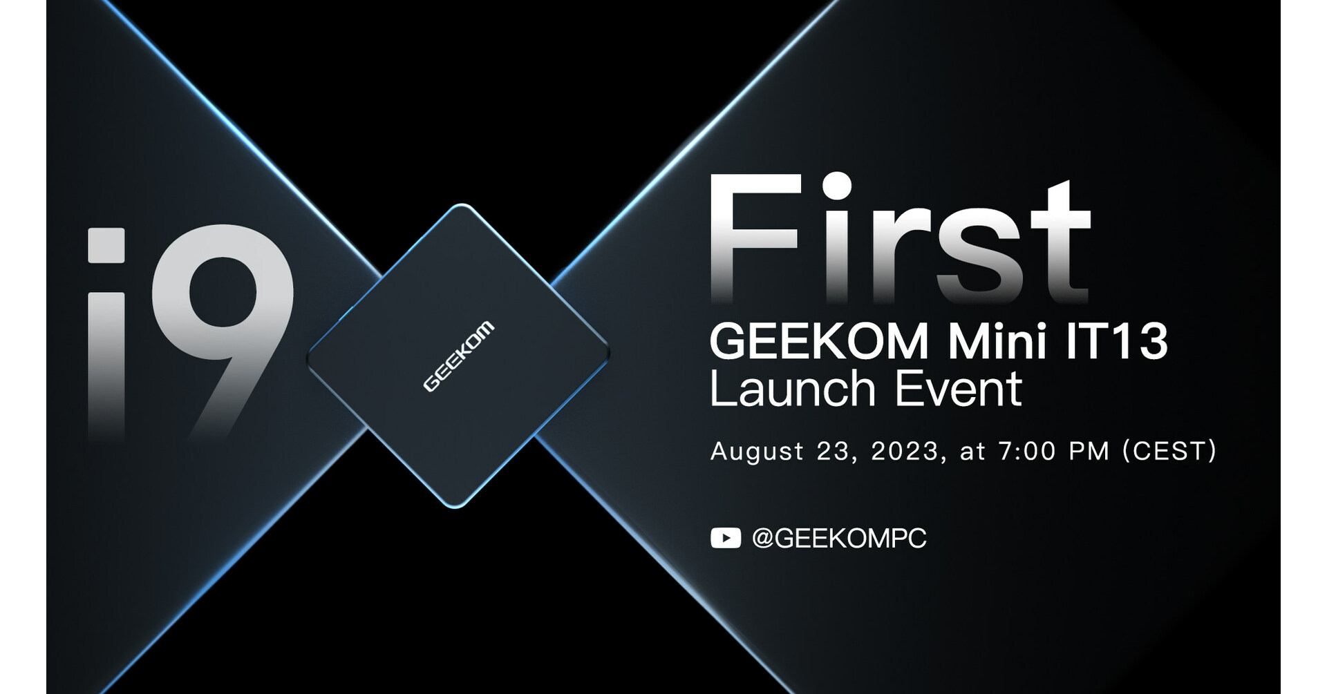 GEEKOM Mini IT13 Mini-PC avec Intel Core i9/i7/i5 de 13ème