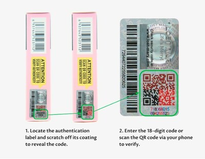 LOST MARY establishes an authenticity verification system to help consumers verify their products at their fingertips.