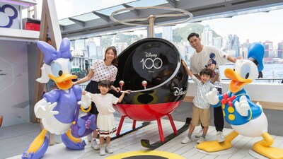This year marks the 100th anniversary of Disney. Families must not miss the largest celebration event at Wharf Malls, hosting three unique themed journeys. (CNW Group/Hong Kong Tourism Board)