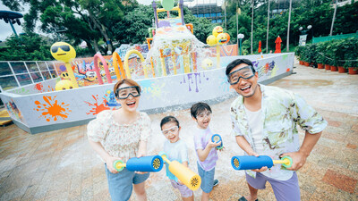 Splash into summer with your family at Ocean Park Hong Kong with the return of one of the city’s favourite summer activities! (CNW Group/Hong Kong Tourism Board)